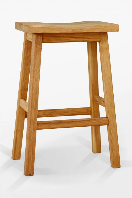 Dubový taburet barový TW