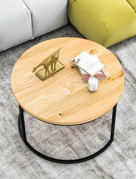 Dubový konferenční stolek Ław03 malý