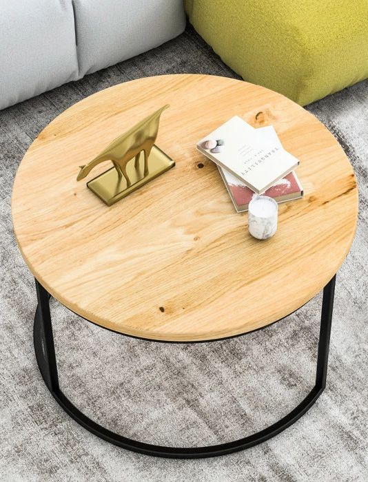 Dubový konferenční stolek Ław03 velký