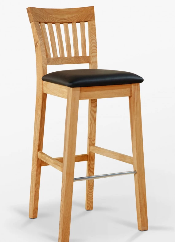 Dubová židle barová C