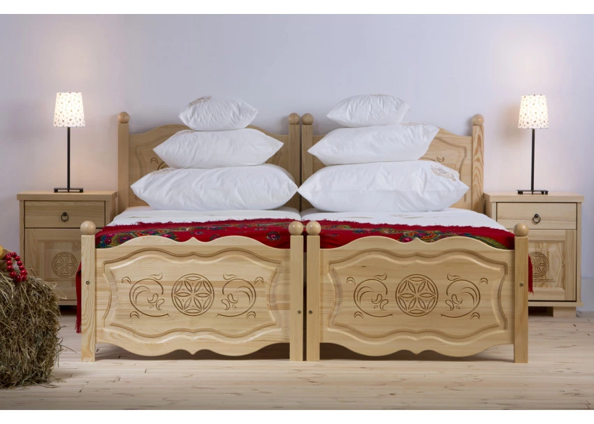 Dřevěná postel Horalska 29