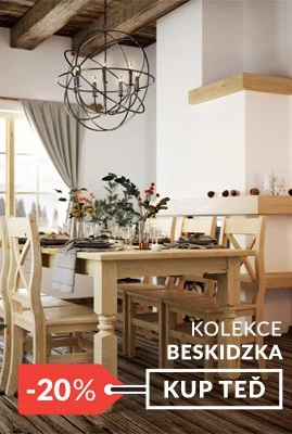Kolekce Beskidzka - rustikální nábytek z masivu