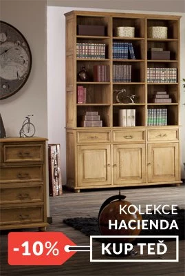 Rustikální nábytek z masivu Hacienda