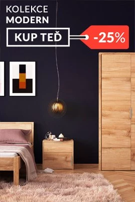 Moderní nábytek dubový Modern ložnice