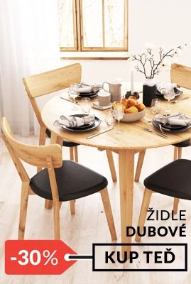 Stoly a lavice dubové akce